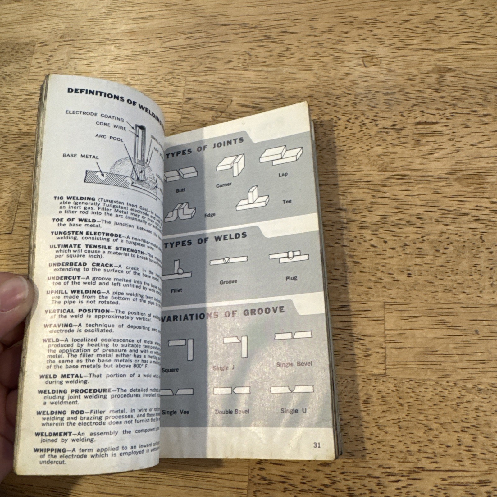 HOBART POCKET GUIDE TO BETTER WELDS – WELDING INSTRUCTION