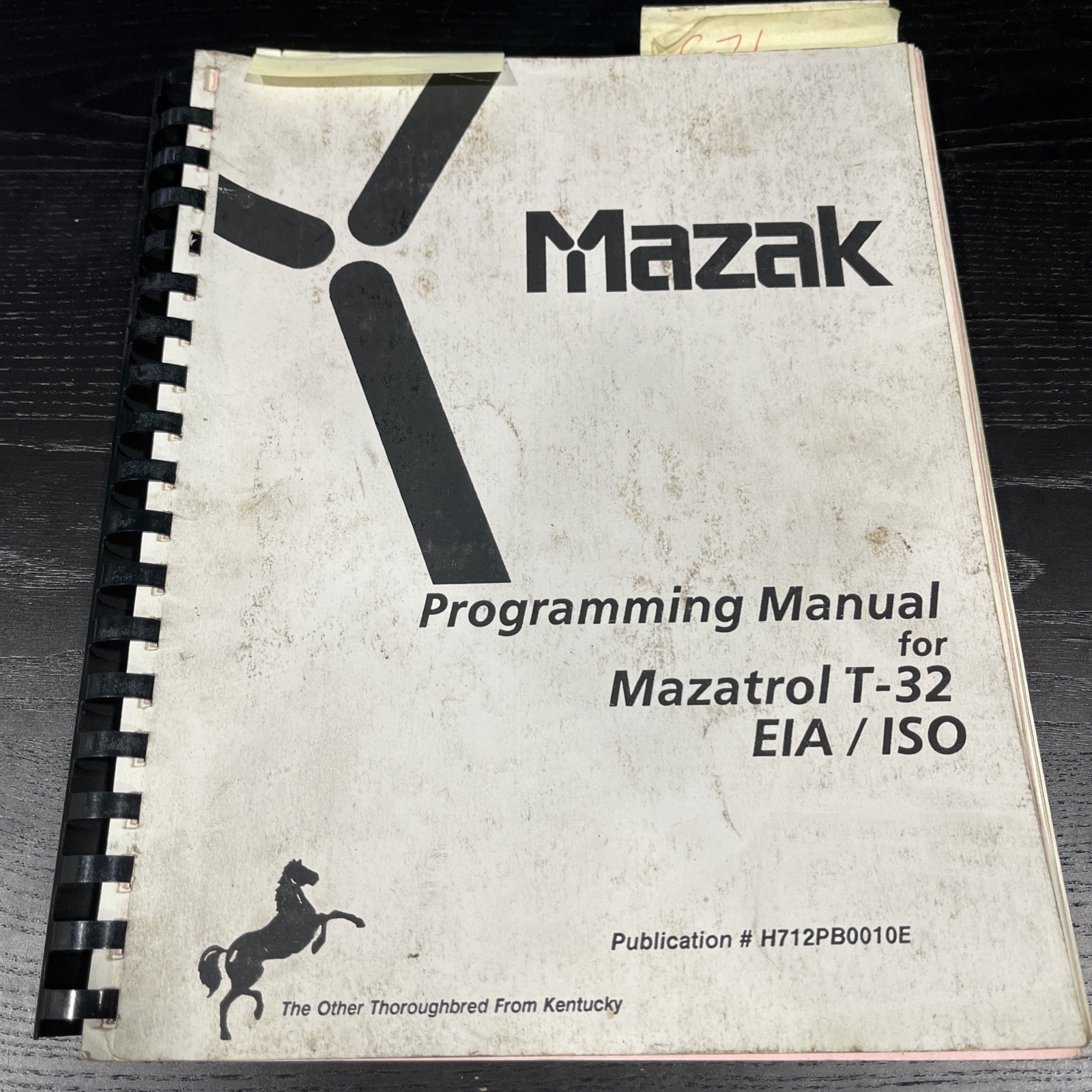 Mazatrol T-32 Programming Manual