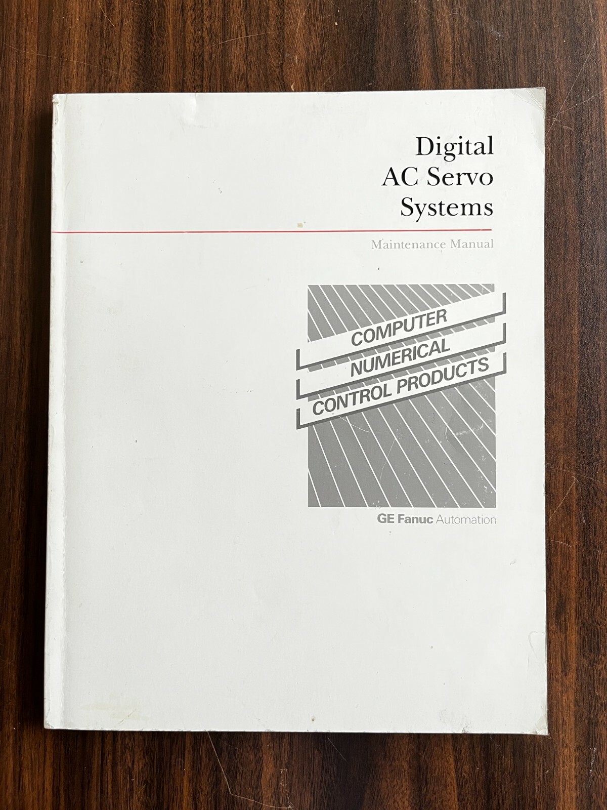 GE Fanuc Automation Digital AC Servo Systems Maintenance Manual