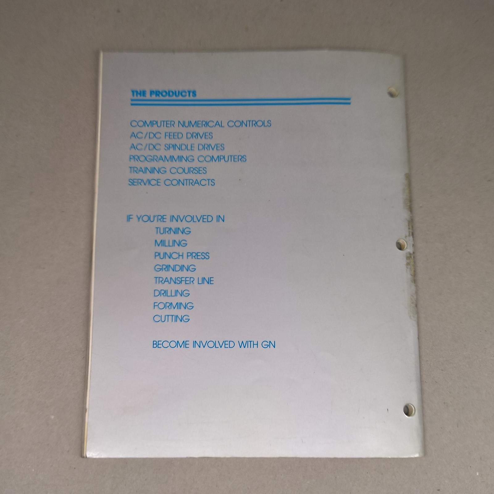 GENERAL NUMERIC DC M SERIES MAINTENANCE MANUAL GN53265E/03