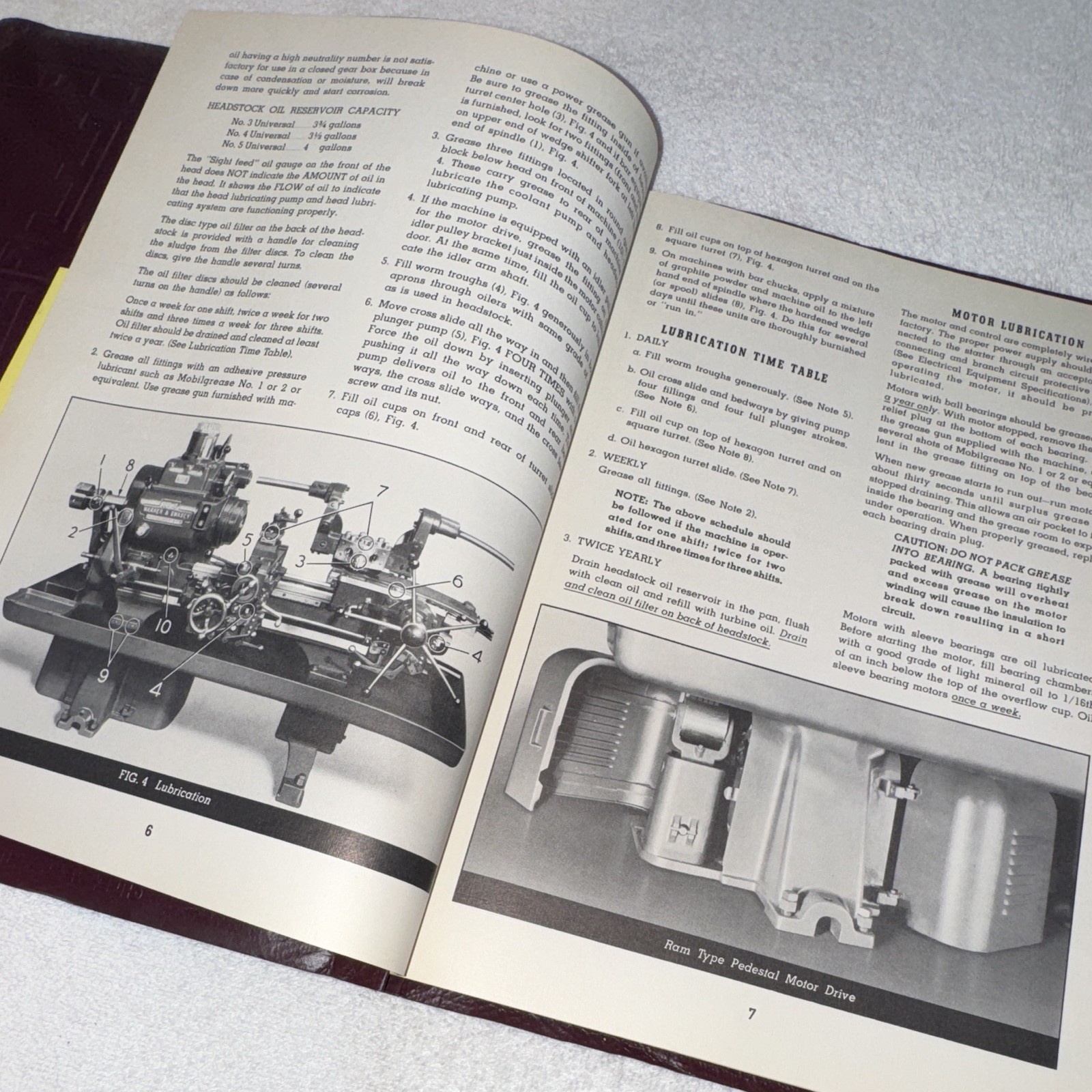 1941 Warner & Swasey No. 3 Universal Ram Type Turret Lathe Service Manual