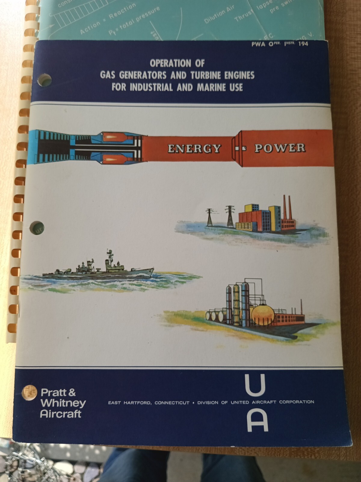 Lot of 3Pratt Whitney Manuals Operators Instructors guide gas turbine engines