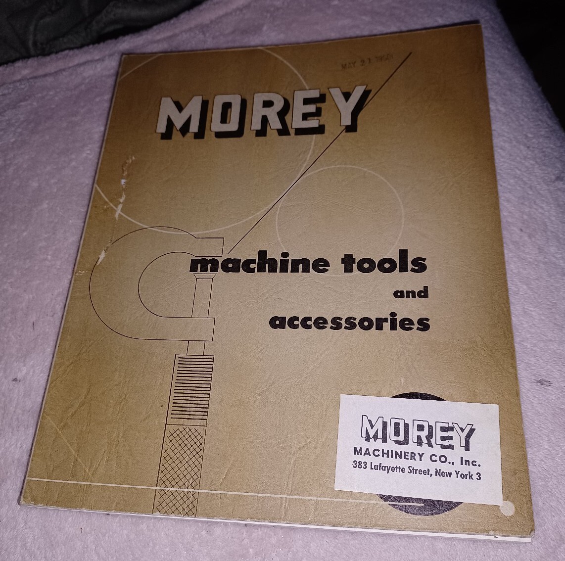 MOREY MACHINE TOOLS & ACCESSORIES 1953 Catalog #270 Book TURRET LATHES machinist