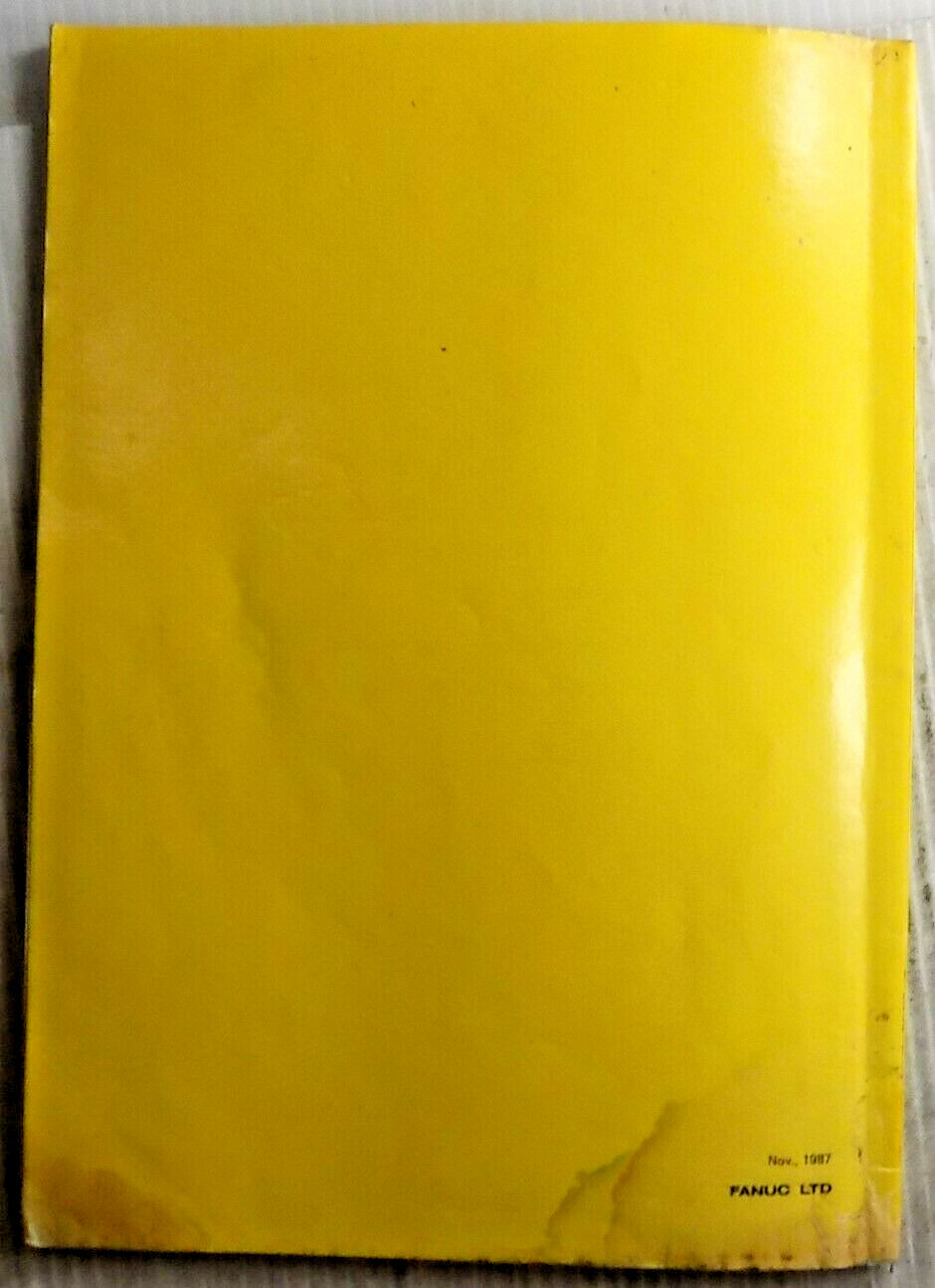Fanuc B-65015E/01 AC Spindle Servo Unit S Series Maintenance Manual, Nov. 1987