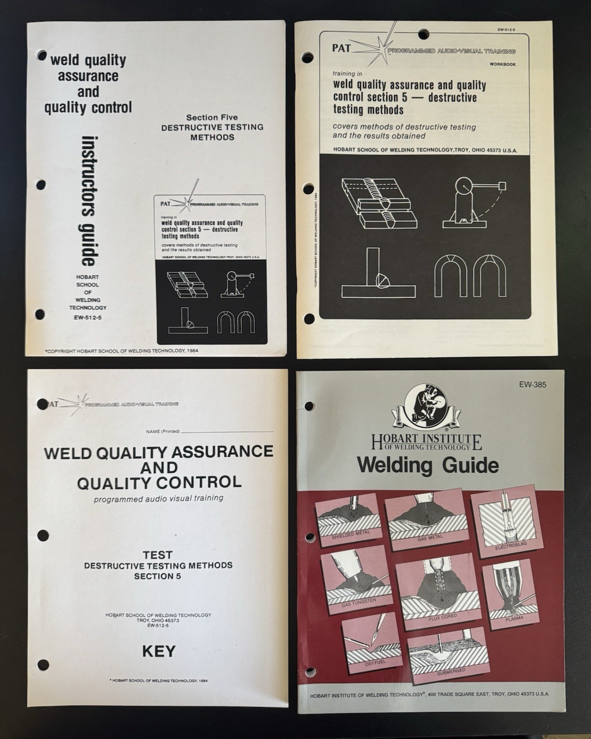 Hobart Institute of Welding Weld Destructive Testing Instructors Guide, Sec. 5