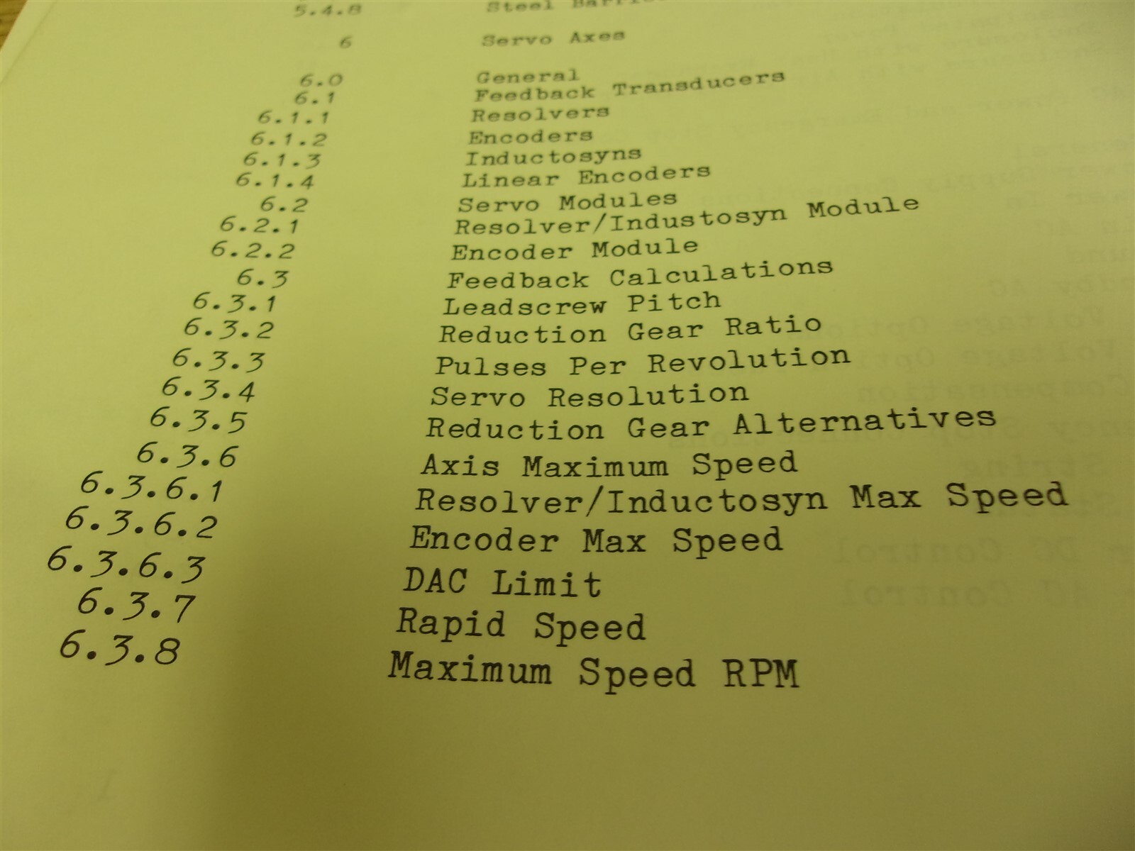 Allen Bradley 8200-4-1 Series 8200 CNC Interface Design Manual “G”