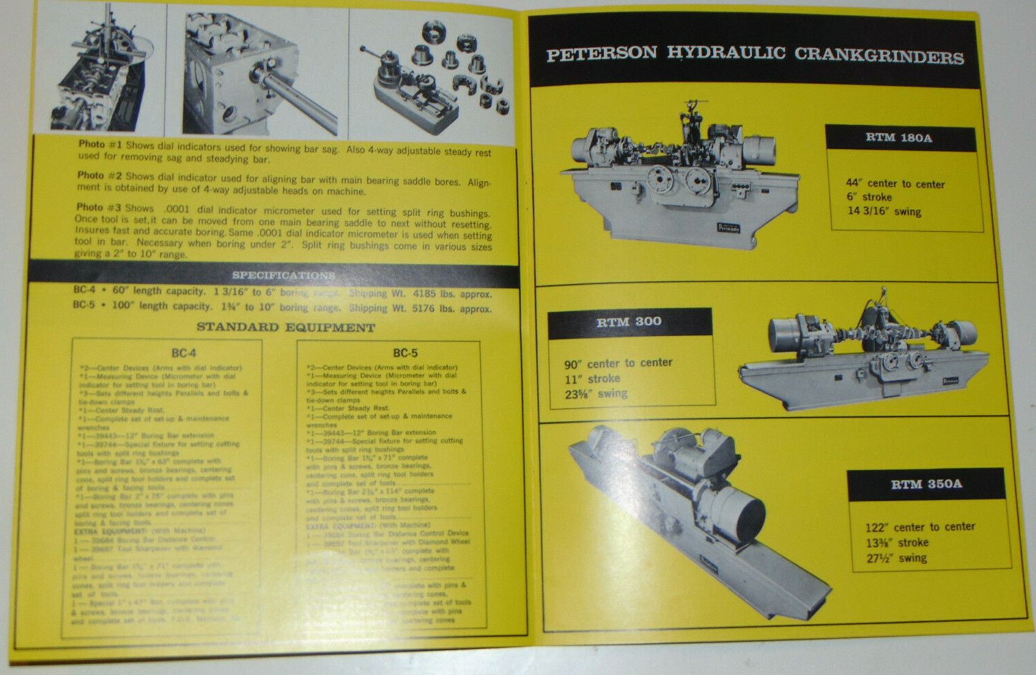 VINTAGE 1960s PETERSON MACHINE TOOL CATALOG! MERRIAM, KS! FOR THE AUTO INDUSTRY!