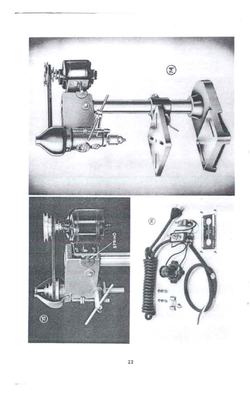 No. 5110 Lathe Manual Fits – How to Run A Drill Press – 1951 South Bend