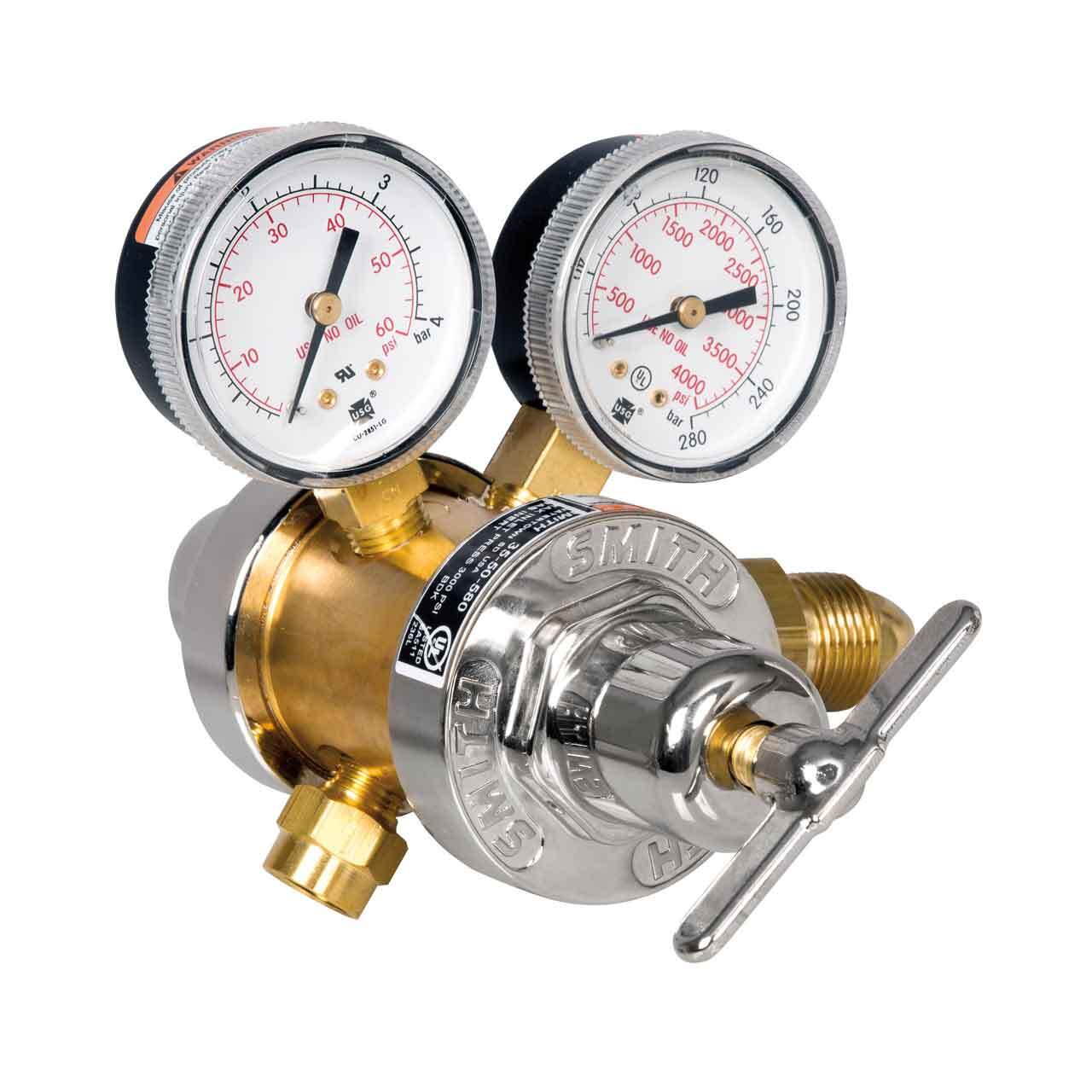 Miller Smith 35-50-580 Two-Stage Inert Regulator