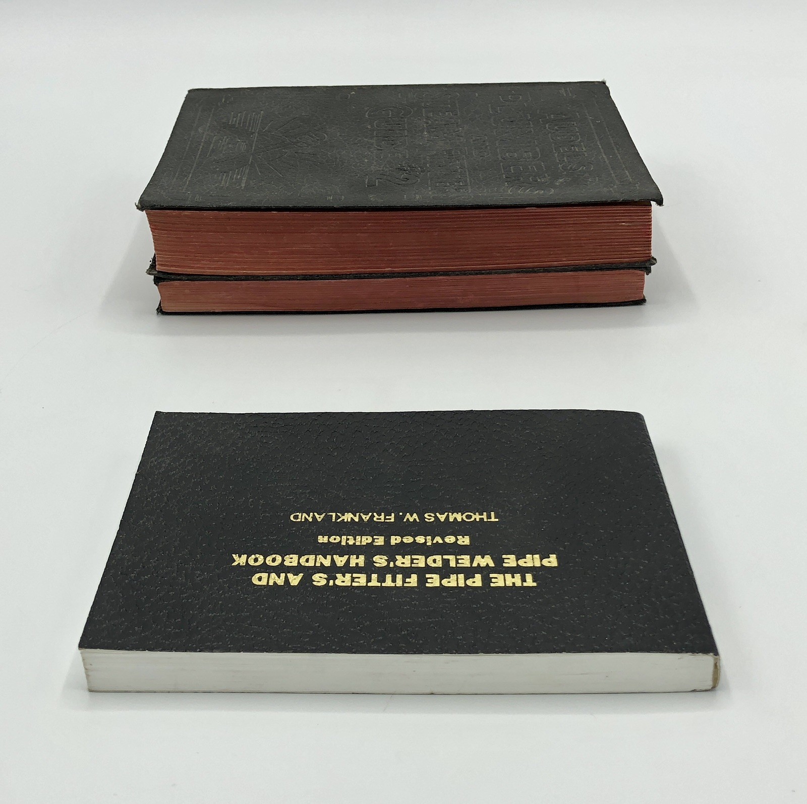 Vtg Audels Plumbers & Steam Fitters Guides 1 & 2 (1925) + Pipe Welder’s Handbook