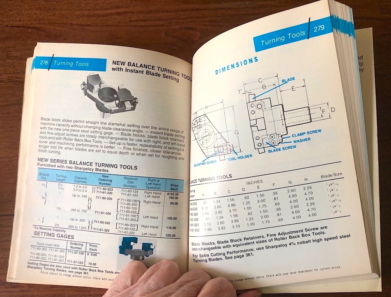 Vintage (1965) Brown & Sharpe Shop Tool Manual STM-76 English & Metric