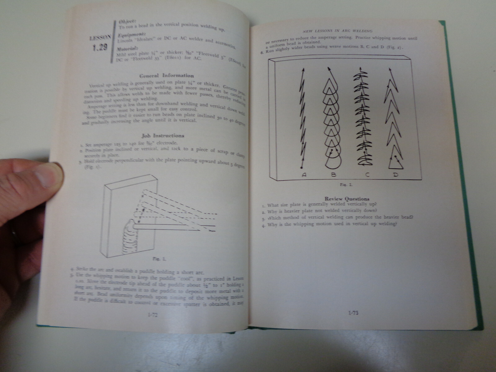 New Lessons in Arc Welding 1976 Lincoln Electric Company Training Book