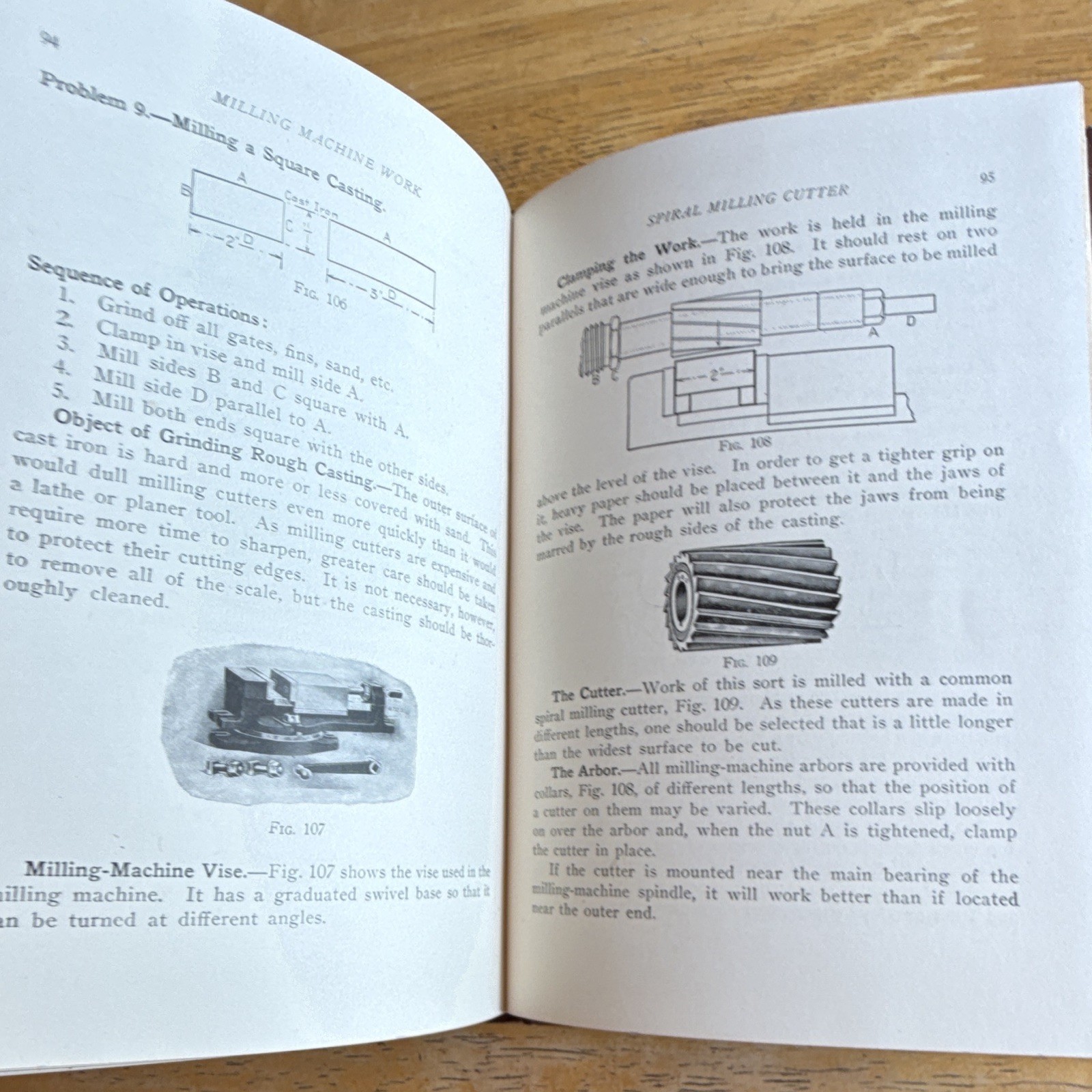 T. J. Palmateer Elementary Machine Shop Practice Book, Copyright 1918-1920