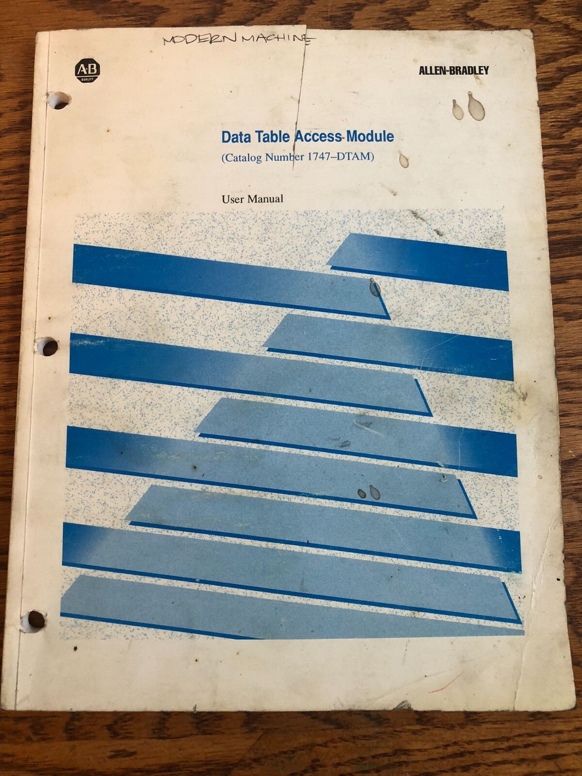 Allen Bradley Data Table Access Module 1747-DTAM Instruction Manual Parts List