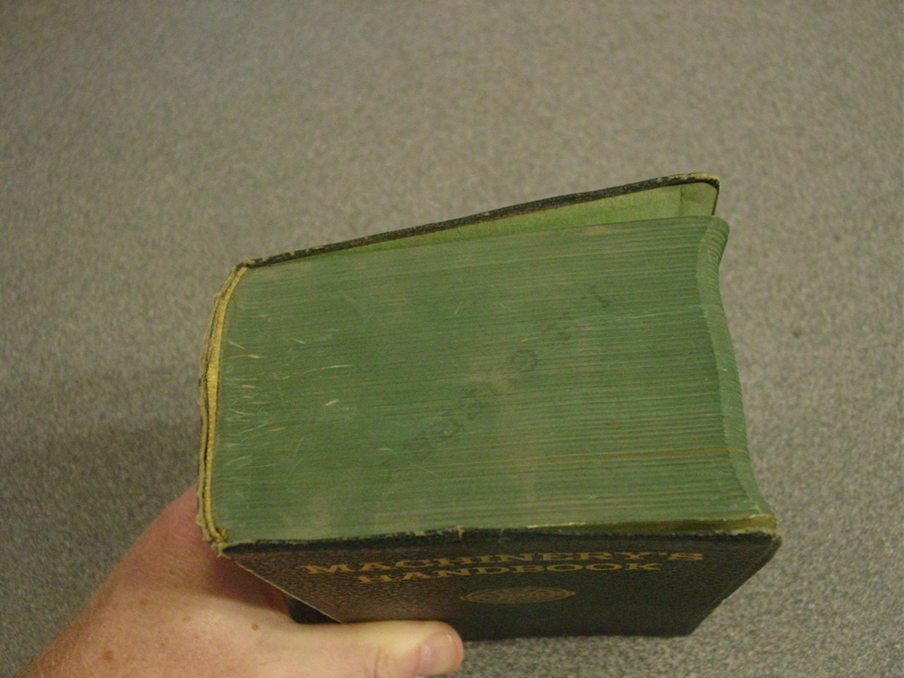 1945 Machinery’s Handbook 12th Edition Engineering Book Use of Handbook Included