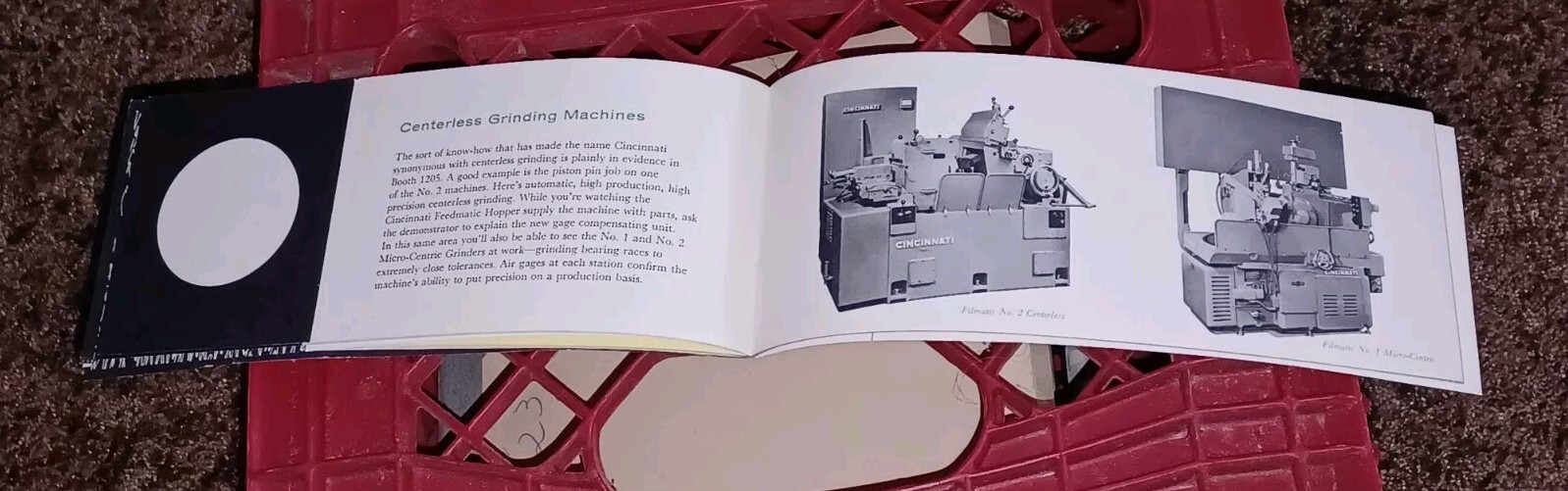 1955 Cincinnati Milling Machine Company Tool Show Exposition Sales Booth BOOK !