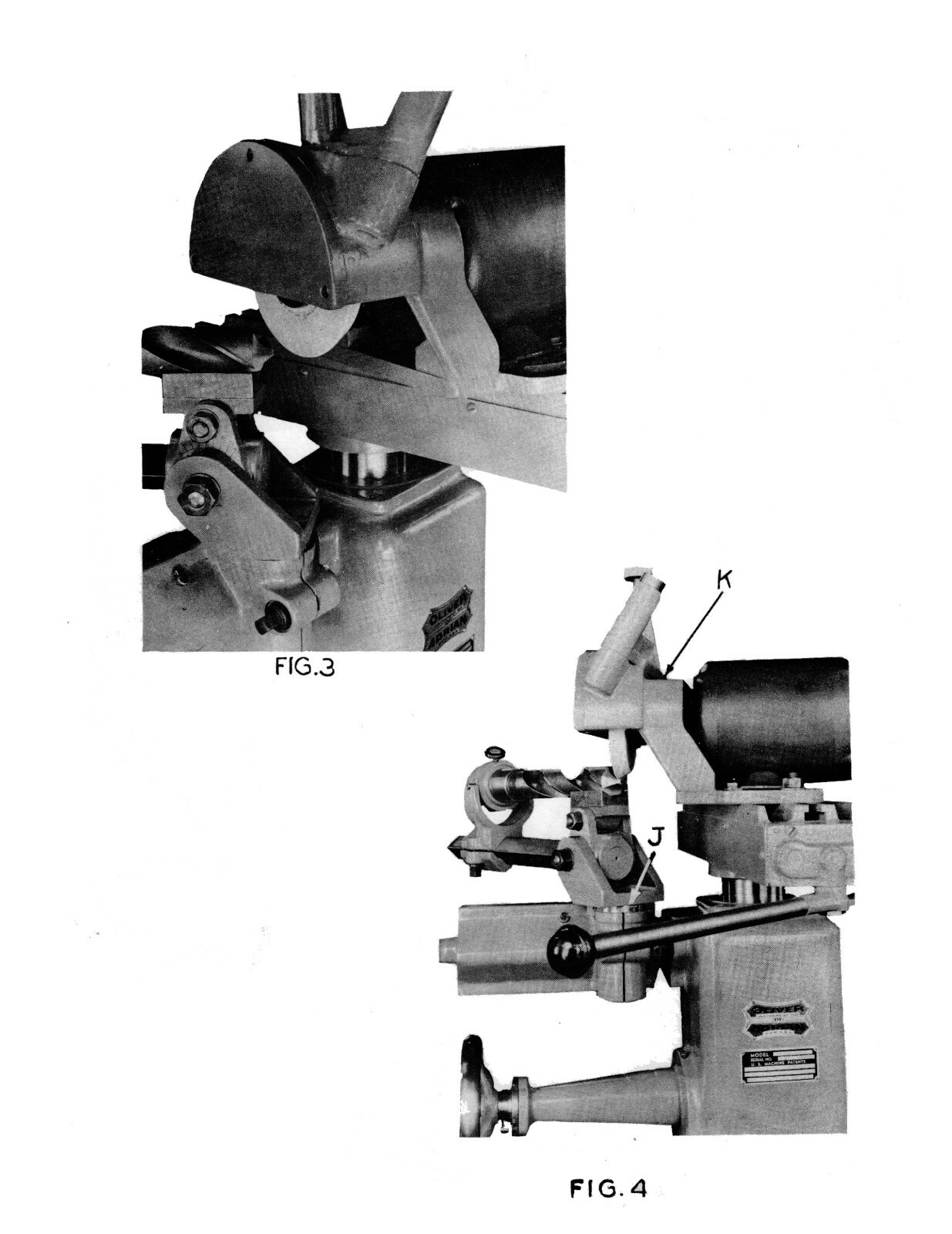Oliver Early Model Drill Point Thinner Operation & Parts List Manual #1469