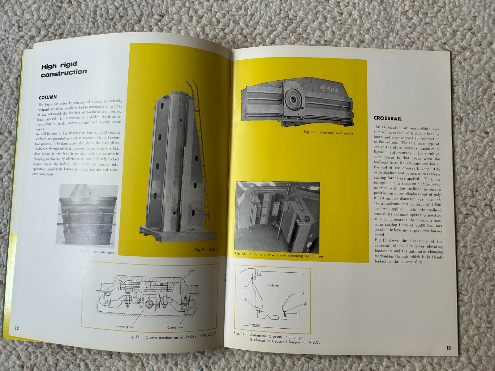 O-M Vertical Boring & Turning Mills Sales Catalog, Made in Japan