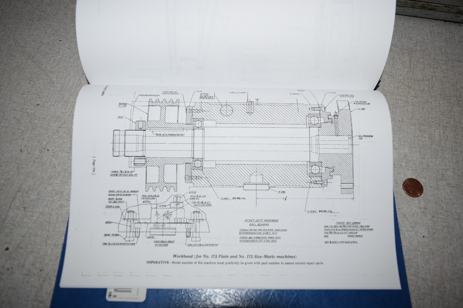 Cincinnati Milacron Heald 172 174 Internal Grinder Service Instruction Manual