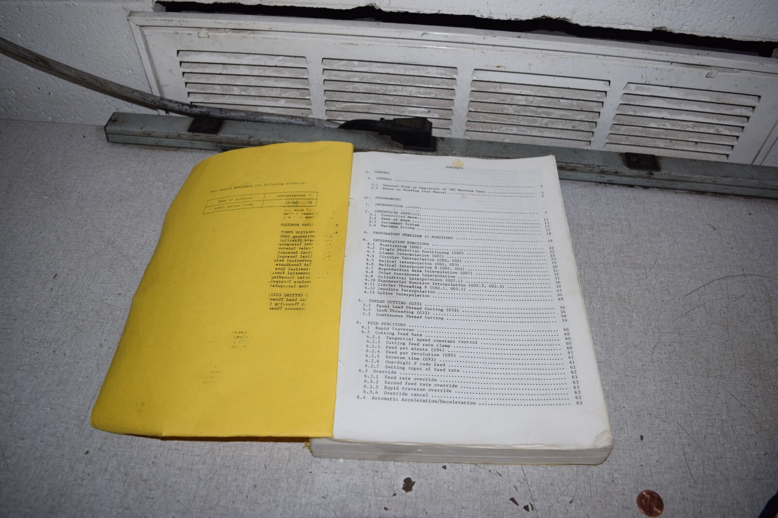 Fanuc Series 15-MA Operator’s Manual B-61224E/01