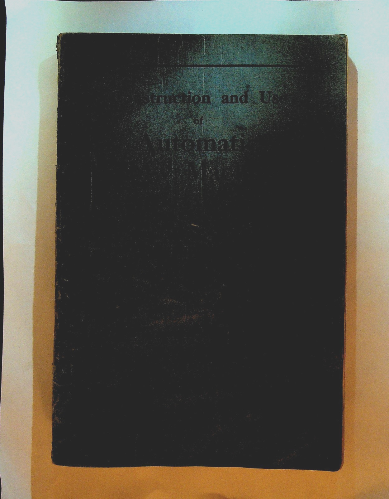 Brown & Sharpe Automatic Screw Machines Construction & Use Operator Book 1942