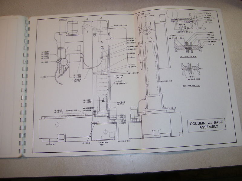 Brown & Sharpe Operation & Maintenance, Turret Drilling Machine