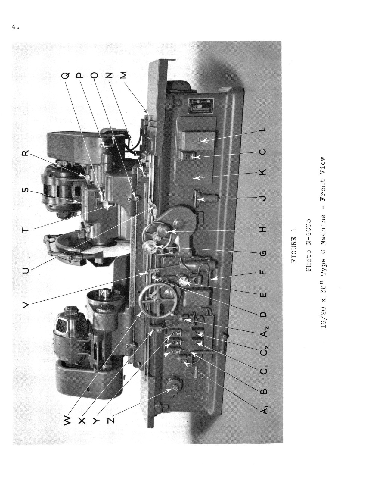 Norton 13″-16″ Type C Roll & Cylindrical Grinder Operating-Service Manual #1045