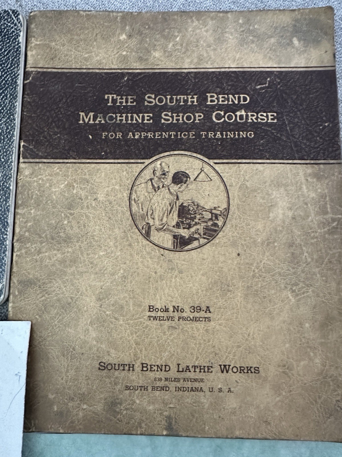 South Bend Lathe Works Manuals Booklets Lot How to Run a Lathe Machinist 1942
