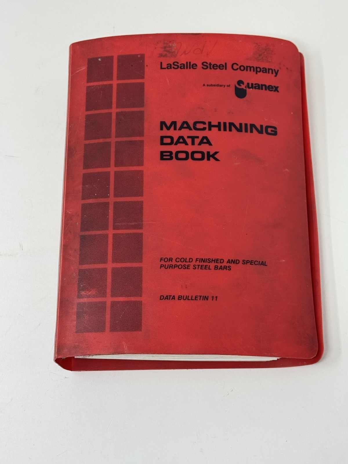 LaSalle Steel Company Machining Data Book 1980 Data Bulletin 11
