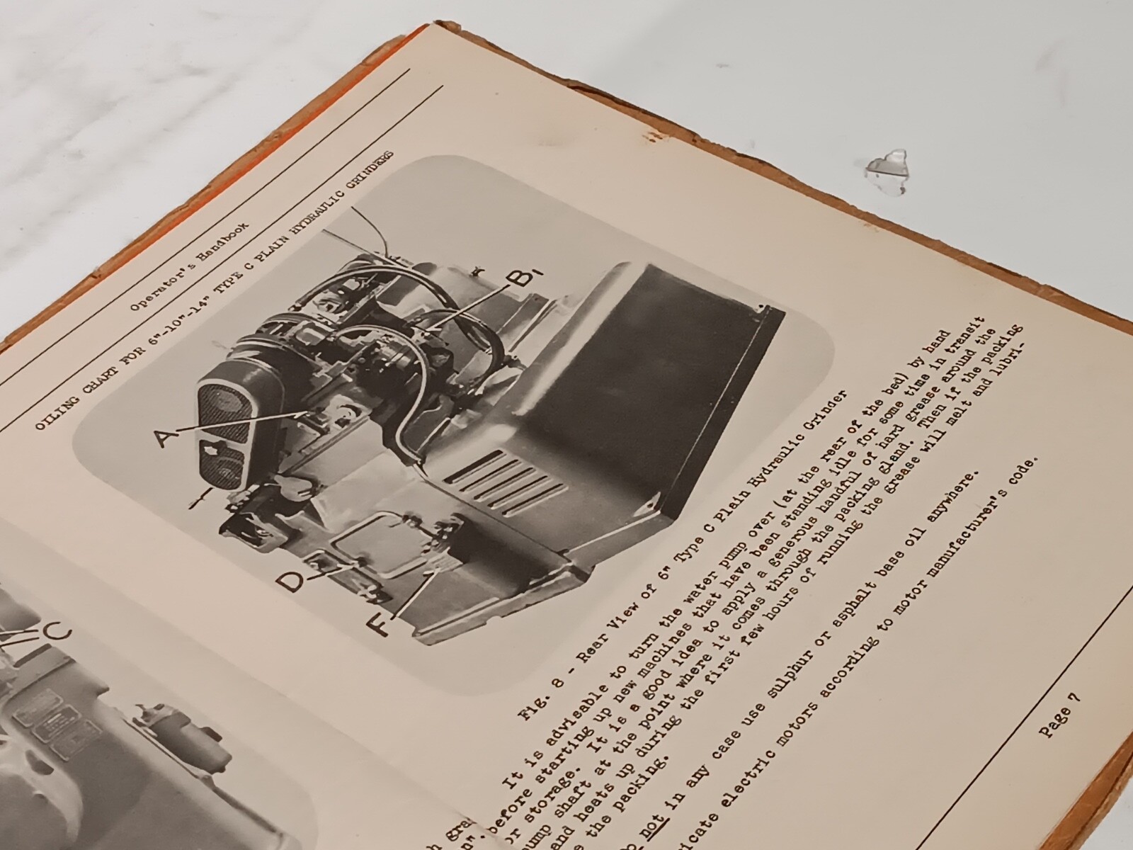 Landis Tool 6″, 10″ & 14″ Type C Plain Hydraulic Grinders Operators Handbook