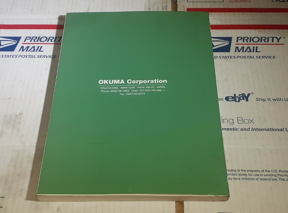 OKUMA OSP7000M OSP700M SPECIAL FUNCTIONS MANUAL (No. 2) 3774-E FastShipping
