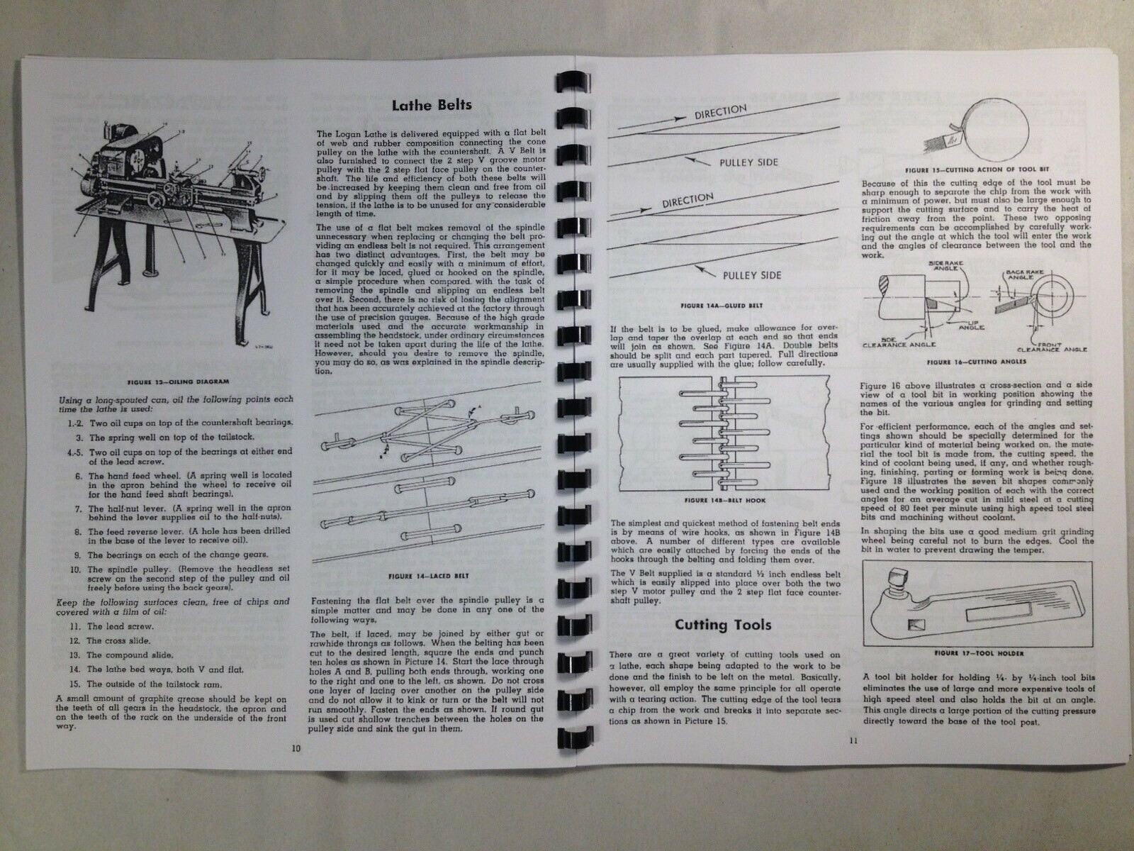 Logan 200 Series 10” Lathe Models 200, 201, 210, 211 Instructions & Parts List