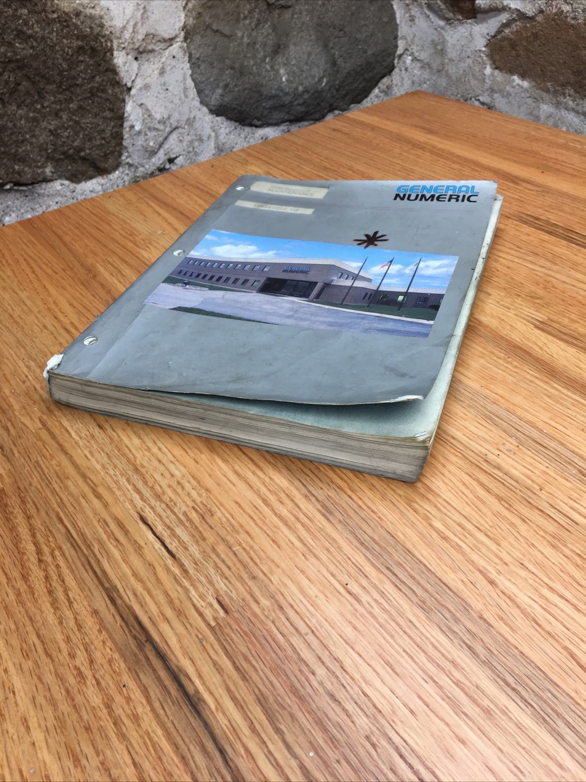 GENERAL NUMERIC GN54025E/02 CNC Control Manual 6TB-2/6MB-2 Maintenance