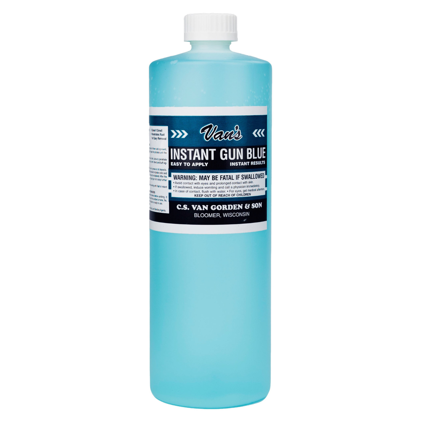 Van’s Instant Gun Blue – 32oz