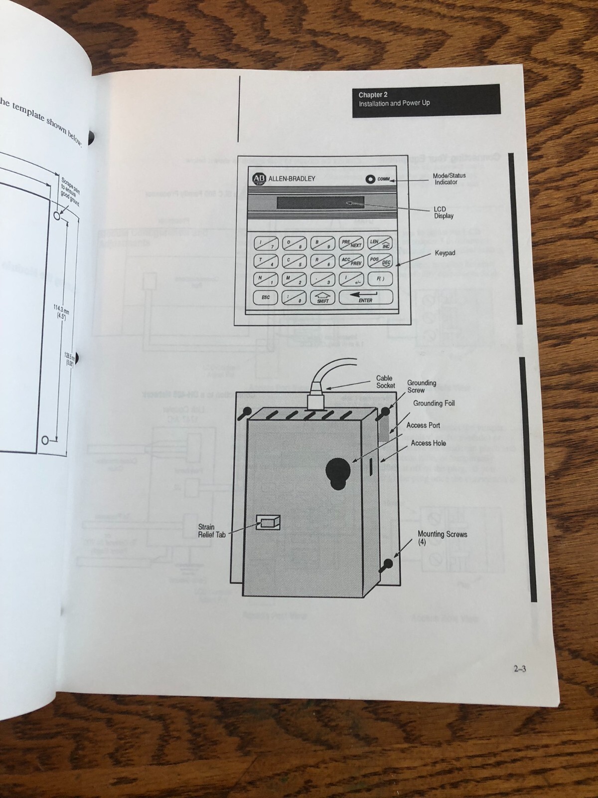 Allen Bradley Data Table Access Module 1747-DTAM Instruction Manual Parts List