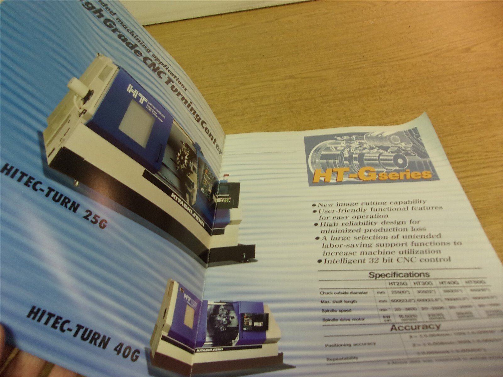 Hitachi Seiki HT-G Series CNC Turning Center Book “26” *FREE SHIPPING*