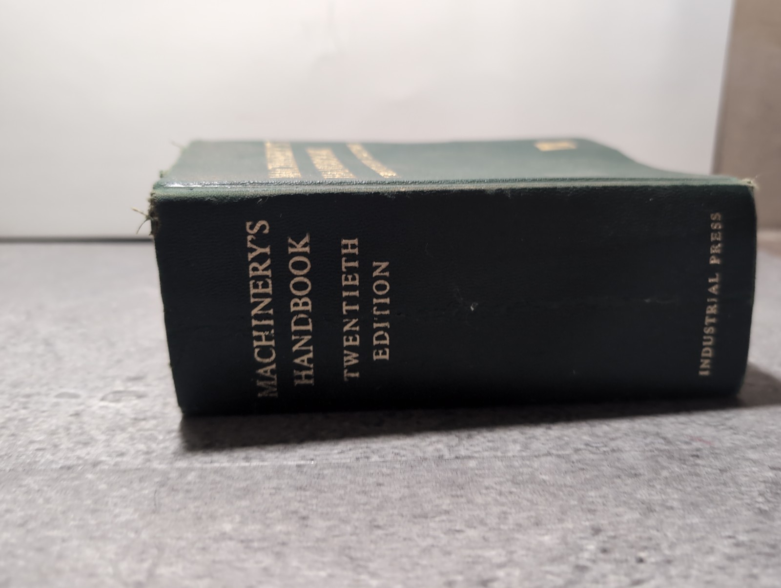 Machinery’s Handbook 20th Edition, 1977 Industrial Press; Mechanical Engineering