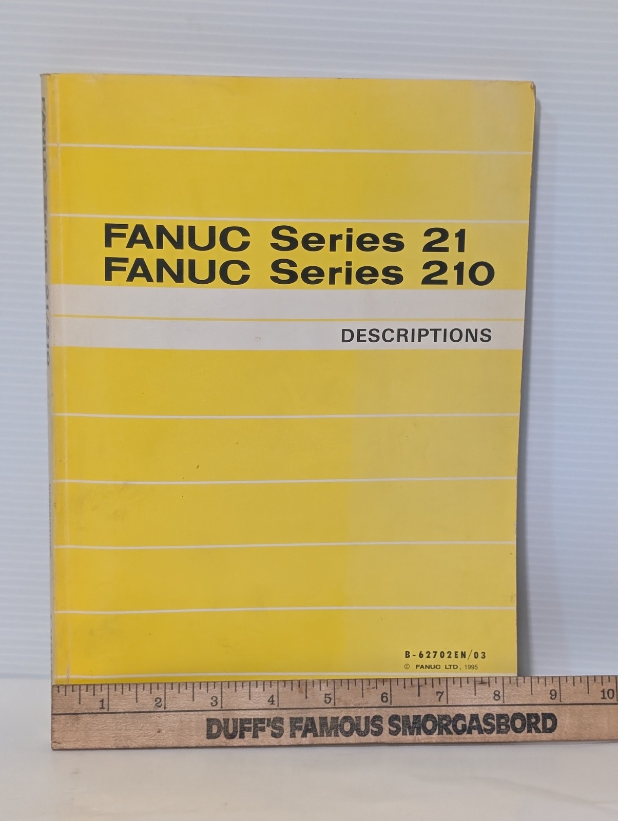 FANUC Series 21 & 210 Descriptions, Specifications & Functions Booklet, as shown