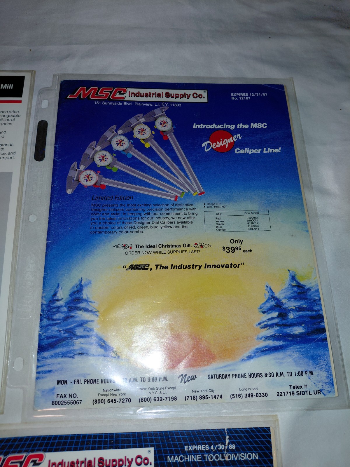 Lot Of 7 Various Machine Lathes And Machine Tool Brochures-CWT-MSC- Summit