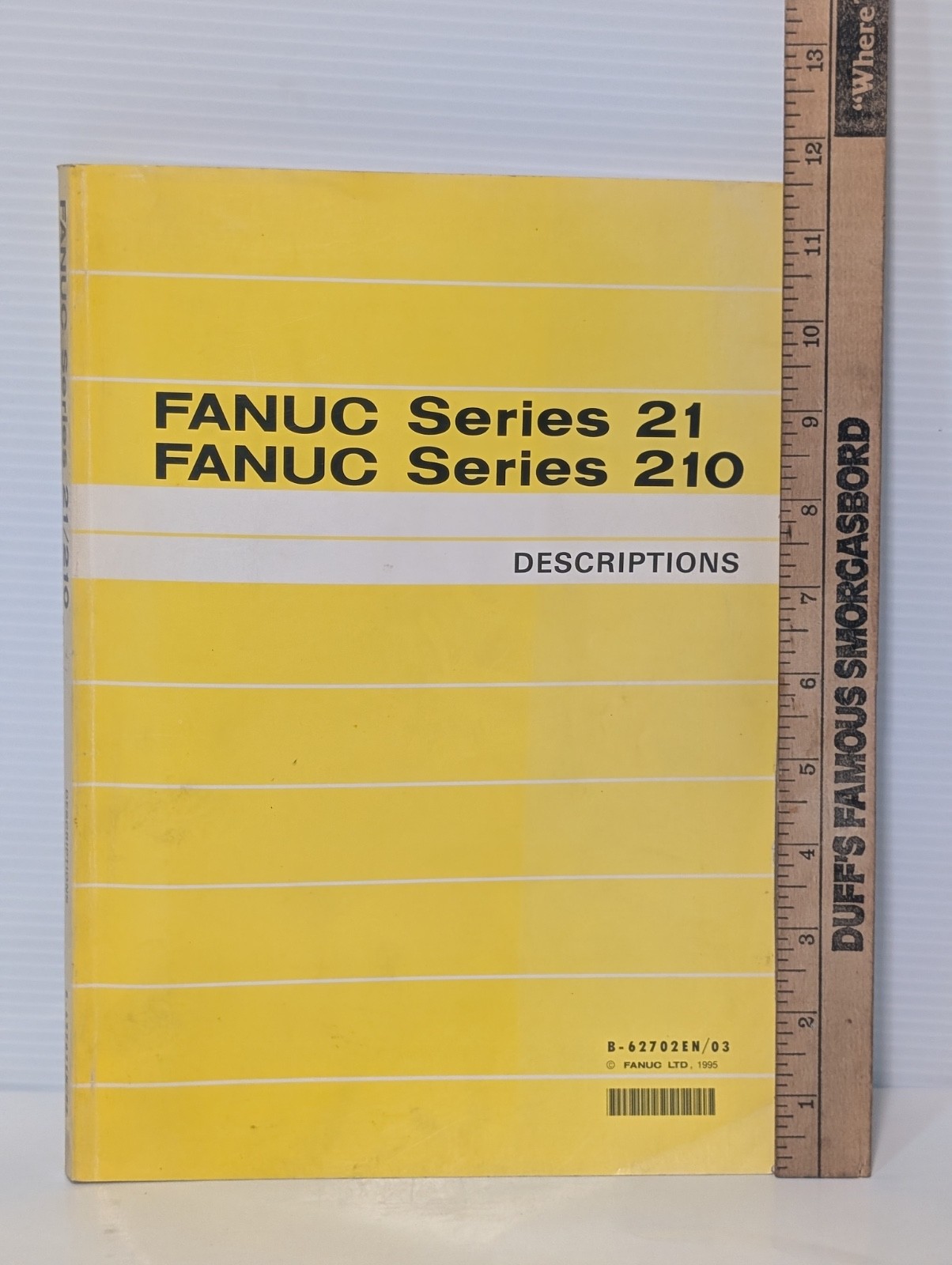 FANUC Series 21 & 210 Descriptions, Specifications & Functions Booklet, as shown