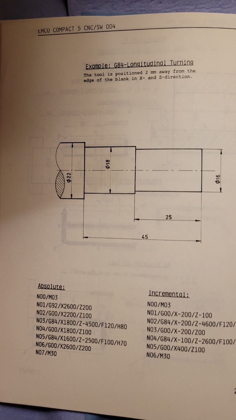 Emco compact 5 PC Lathe Operating Instructions Manual A6C 114004