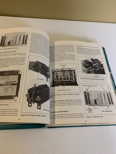 Cincinnati Milacron Reliance Electric Instruction Manual for Spindle Drive