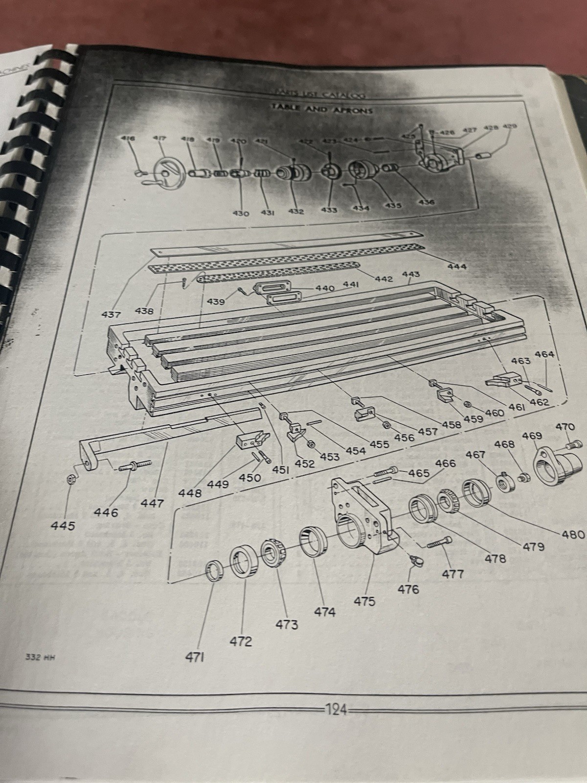 Cincinnati Service Manual and Parts List Catalog Milling Machine High Power/Dual