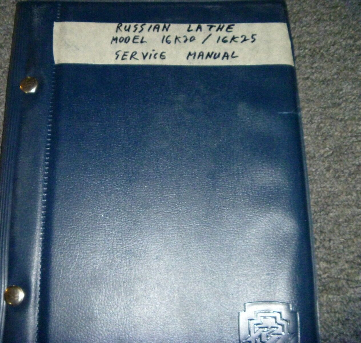 Moscow Machine Tool 16K20R Screw Cutting Lathe Shop Service Repair Manual