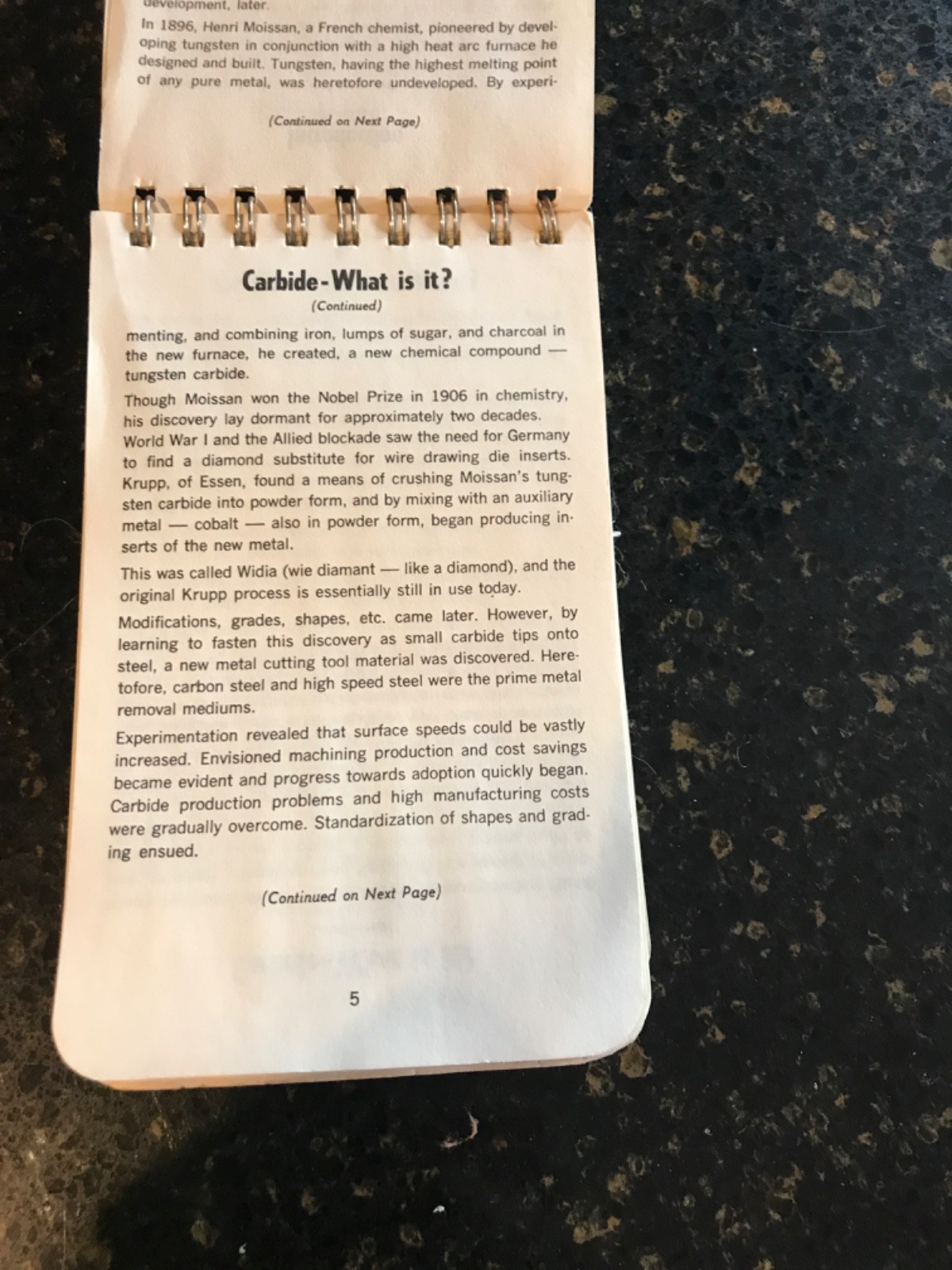 MACHINIST’S GUIDE FOR CARBIDE TOOLING PRACTICAL Morse Cutting Tools 1974 GC