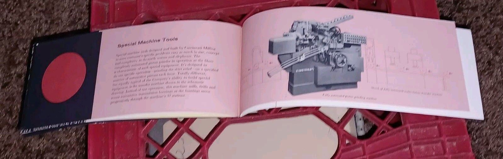 1955 Cincinnati Milling Machine Company Tool Show Exposition Sales Booth BOOK !