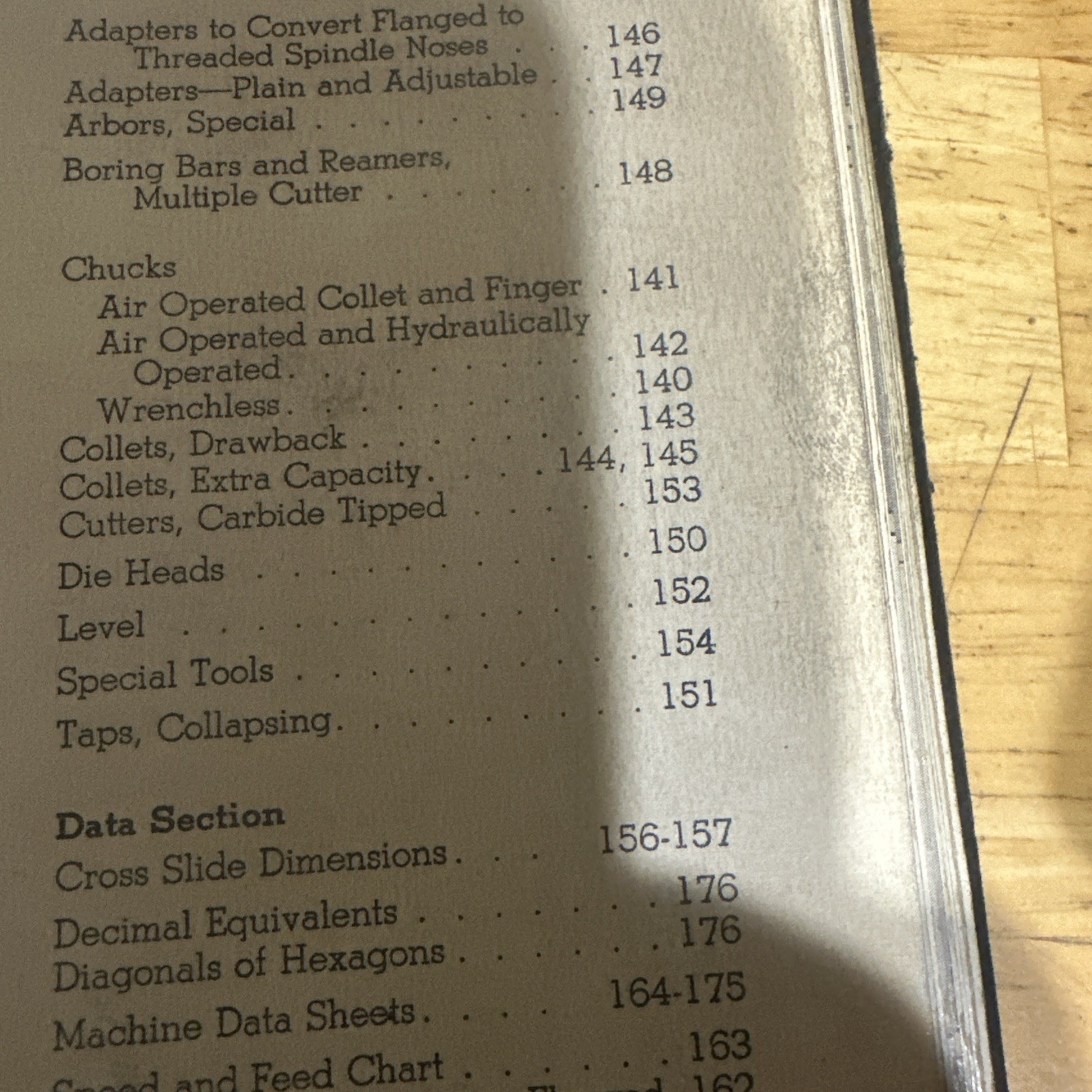 Warner & Swasey Turret Lathe Tools Book