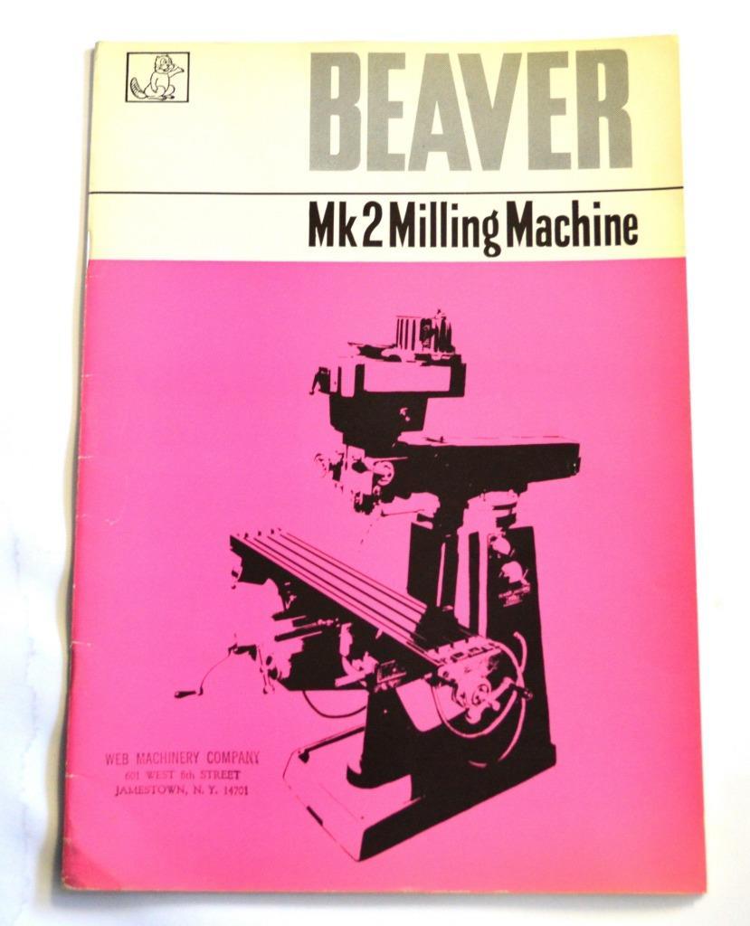 BEAVER MK2 MILLING MACHINES BROCHURE