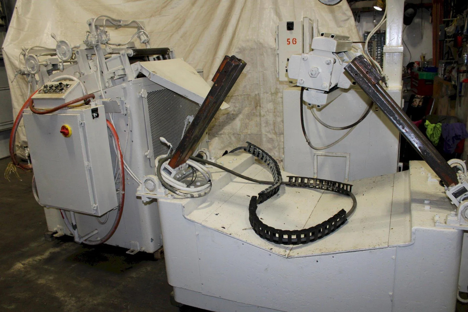 10,000 LB X 20″ X .175″ ROWE UNCOILER AND STRAIGHTENER WITH COIL CAR
