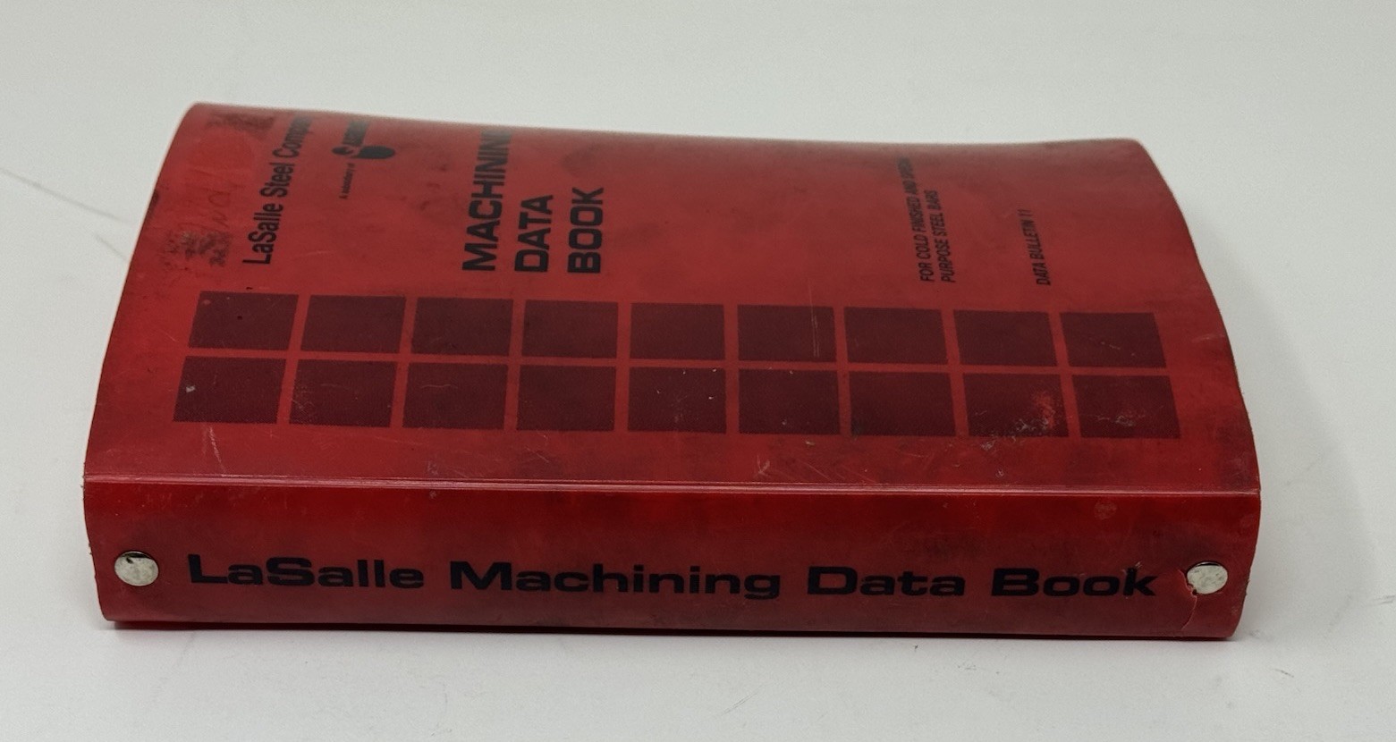 LaSalle Steel Company Machining Data Book 1980 Data Bulletin 11